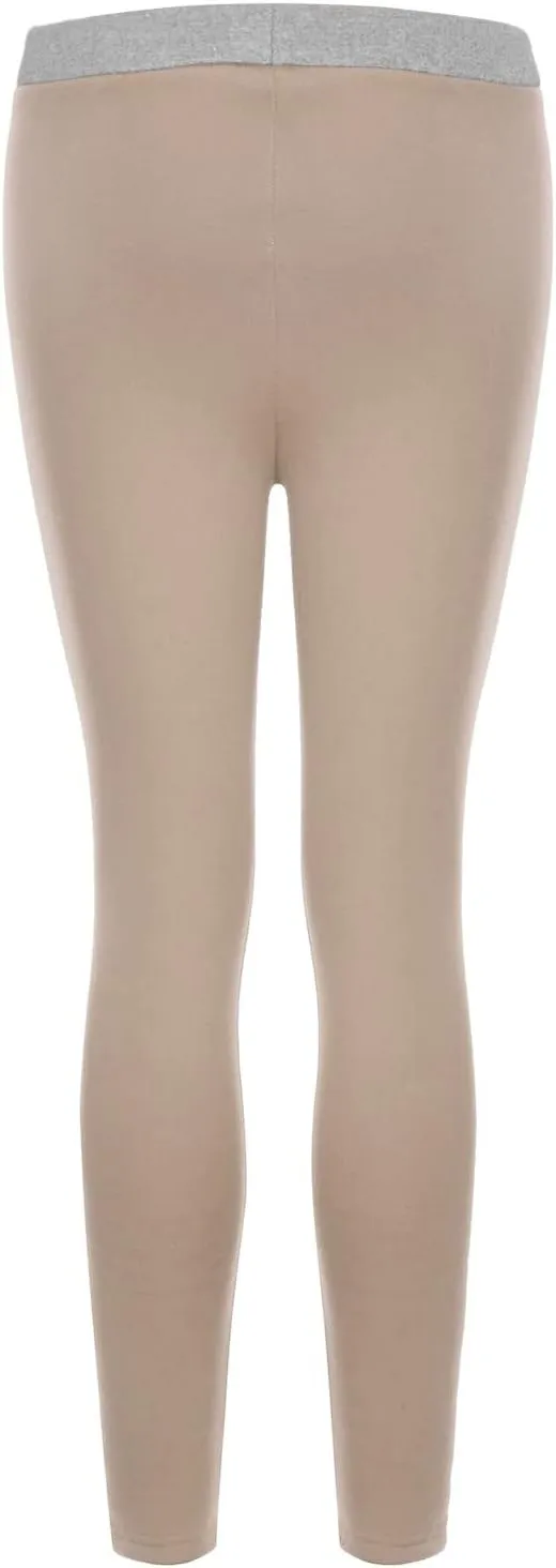 Womens Thermal Underwear Sets Lose Feleece Pull On High Waisted Thermal Winter Warm Yoga Pants
