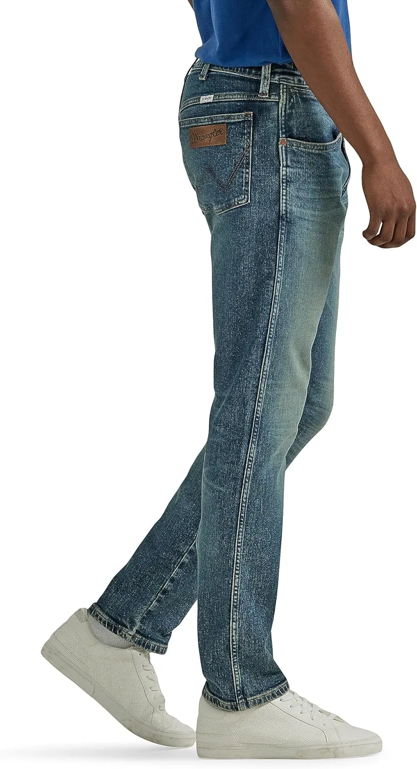 Wrangler Men's Retro Slim Fit Straight Leg Jeans