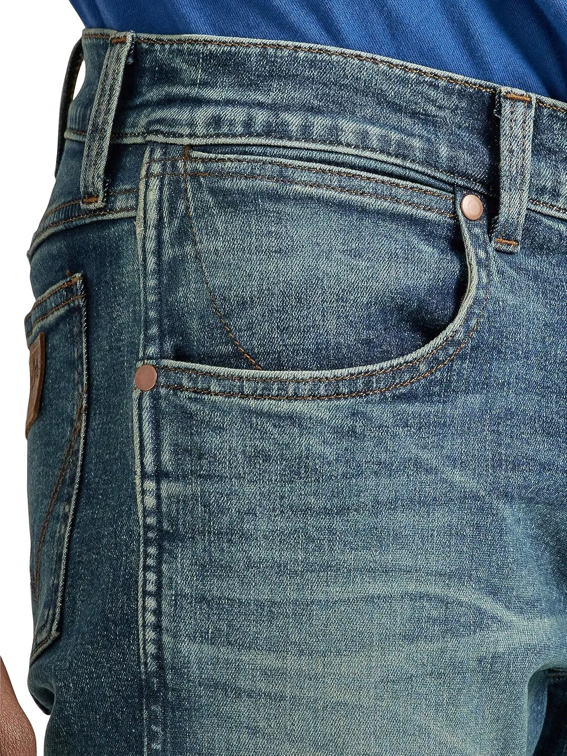Wrangler Men's Retro Slim Fit Straight Leg Jeans