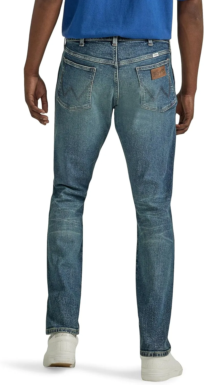 Wrangler Men's Retro Slim Fit Straight Leg Jeans