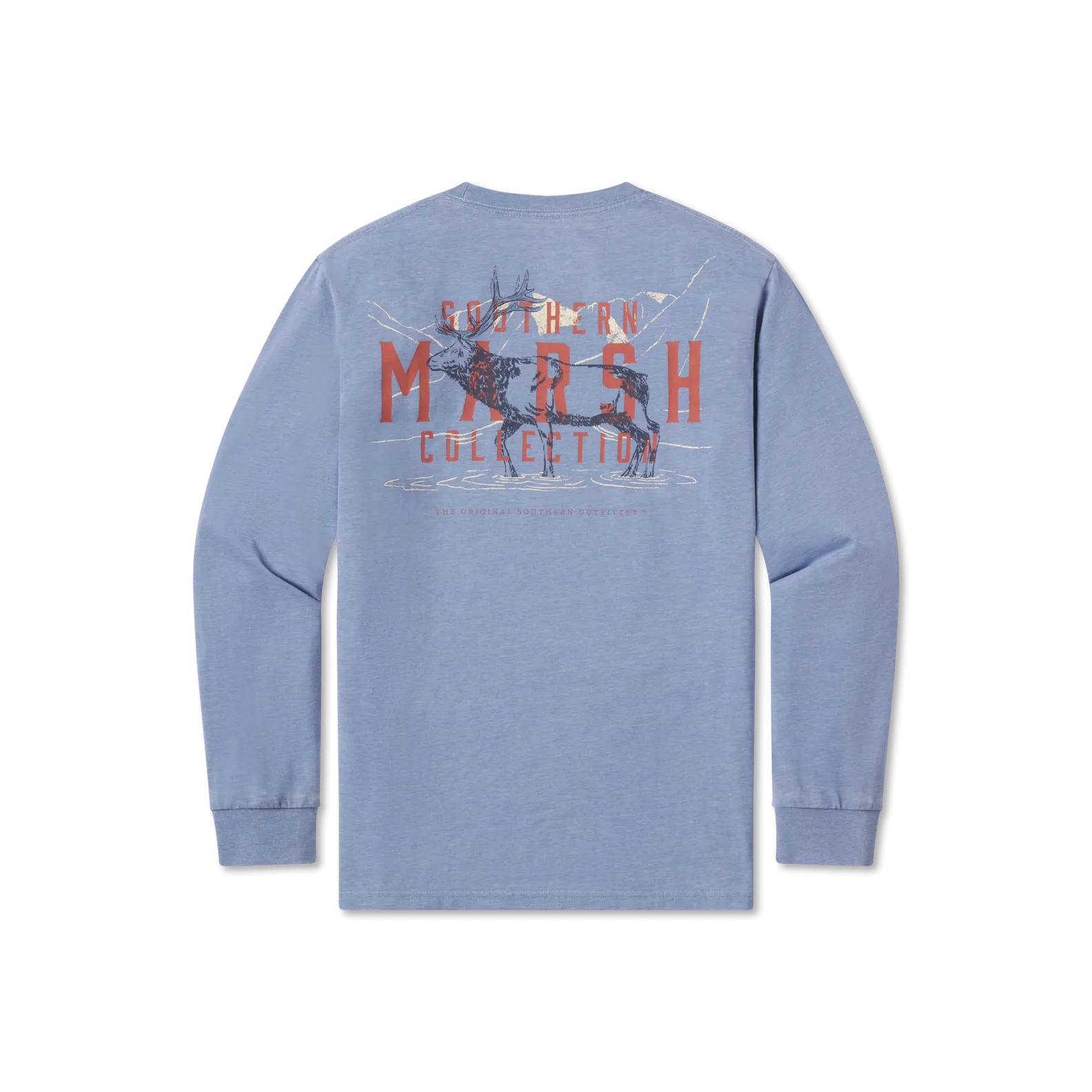 Youth SEAWASH Tee - Etched Elk - Long Sleeve