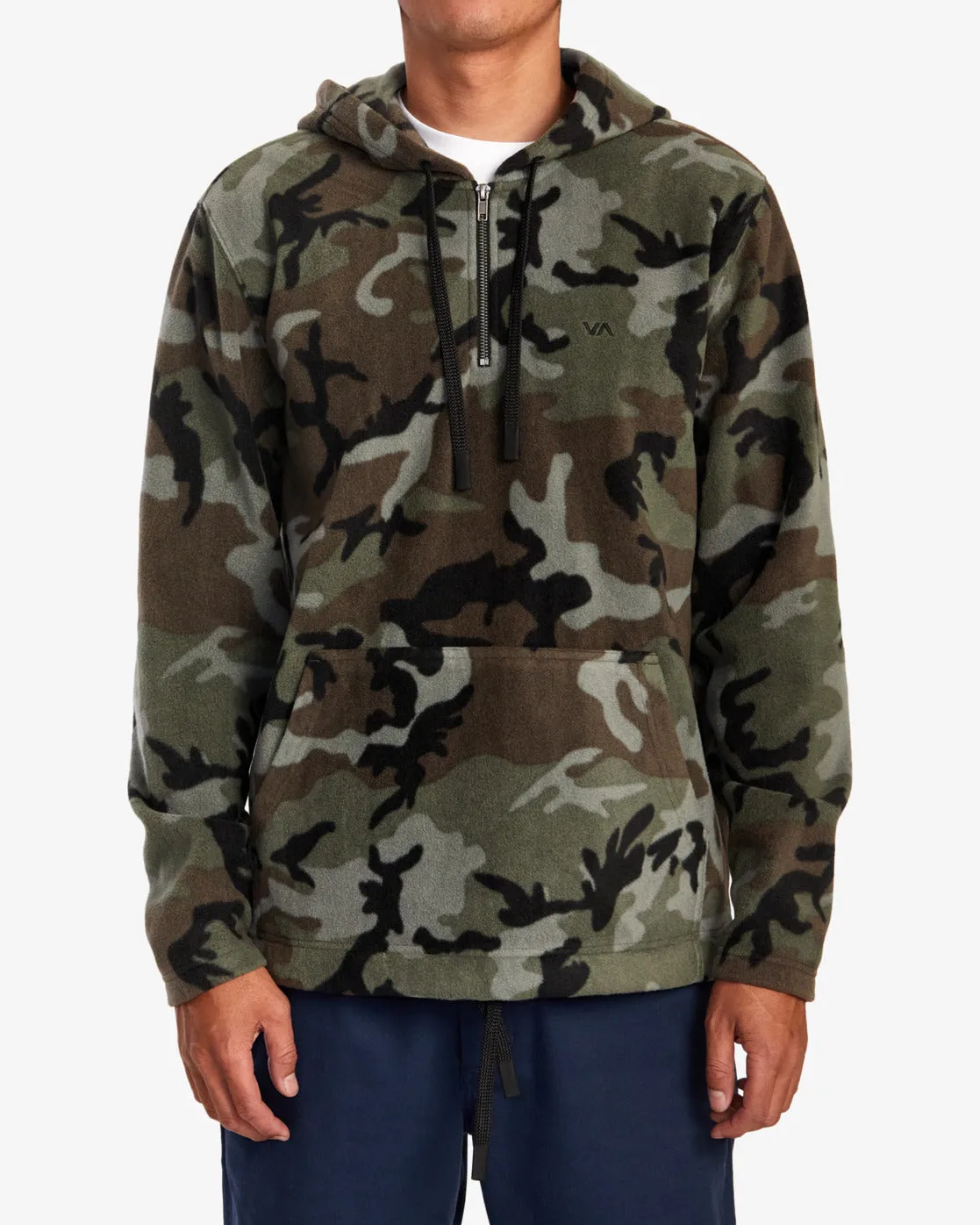 Yukon Quarter Zip Hoodie - Camo