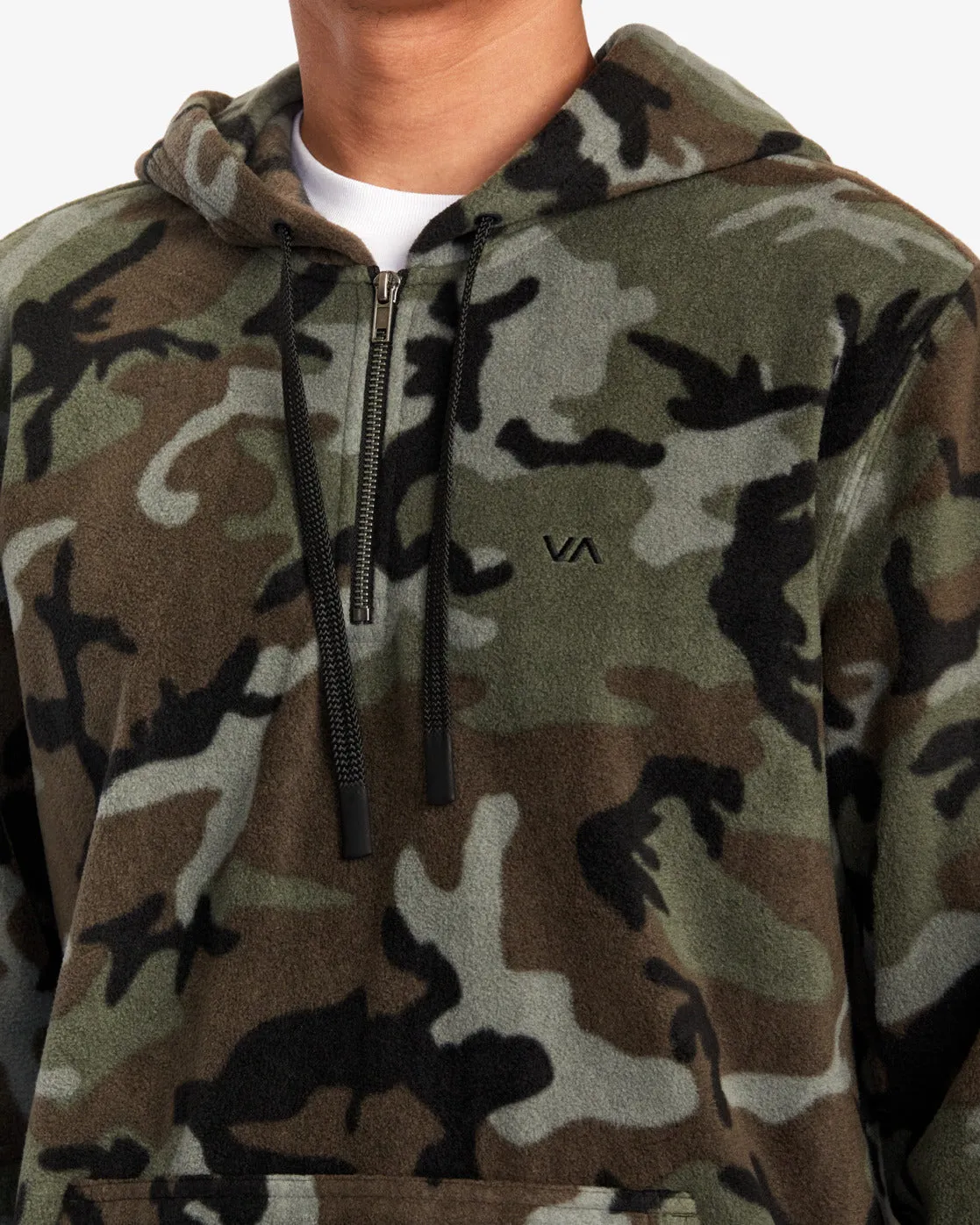Yukon Quarter Zip Hoodie - Camo
