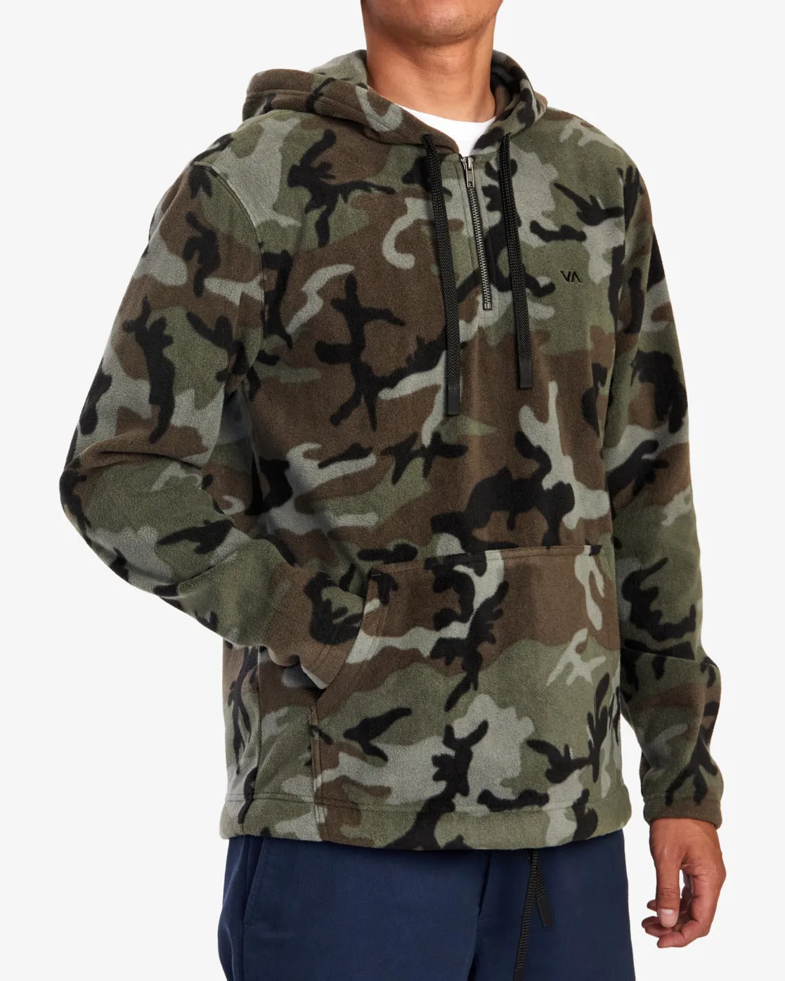Yukon Quarter Zip Hoodie - Camo
