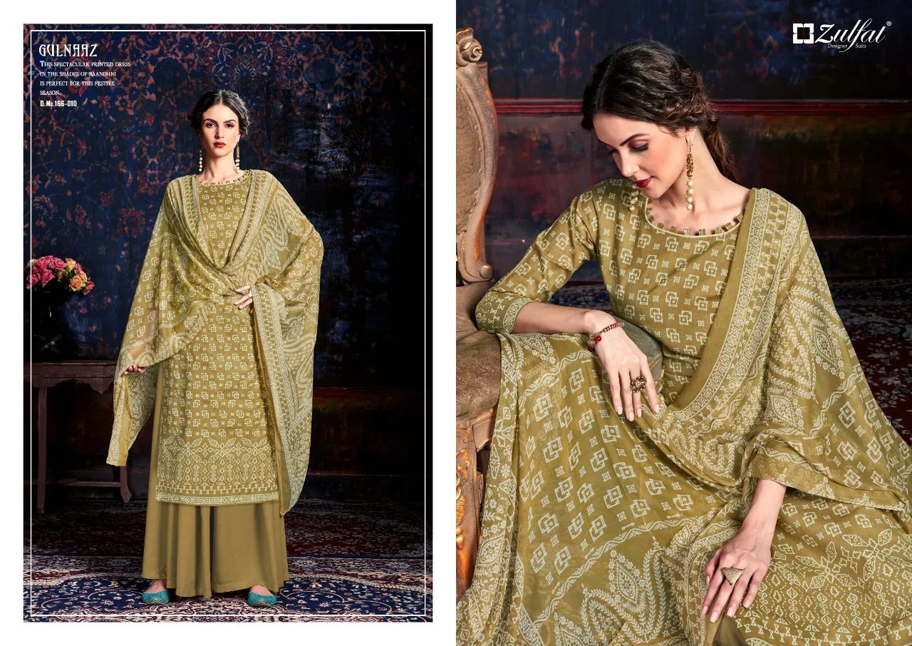 ZULFAT DESIGNER SUITS PRESENTS GULNAAZ SPRING SUMMER DRESS MATERIAL
