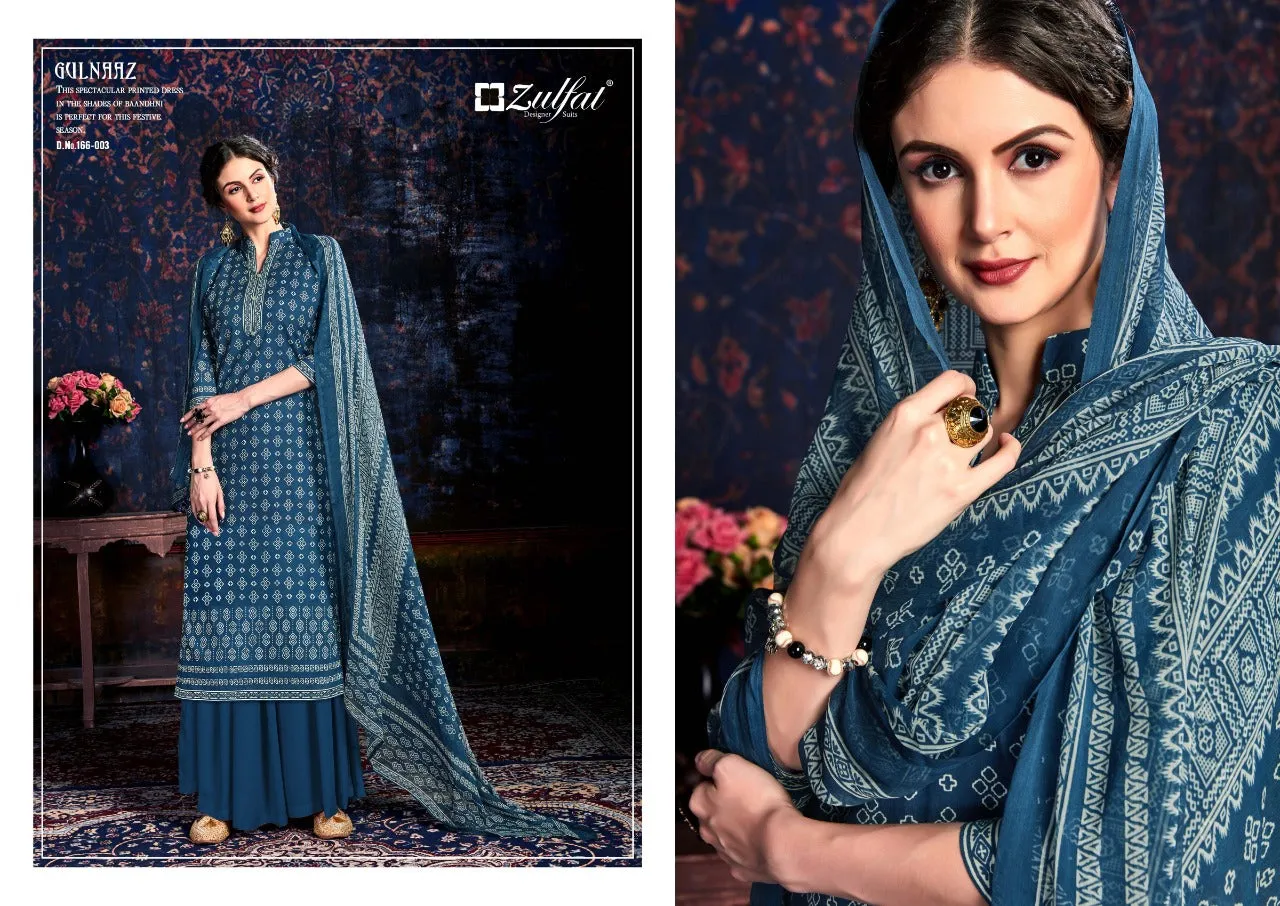 ZULFAT DESIGNER SUITS PRESENTS GULNAAZ SPRING SUMMER DRESS MATERIAL
