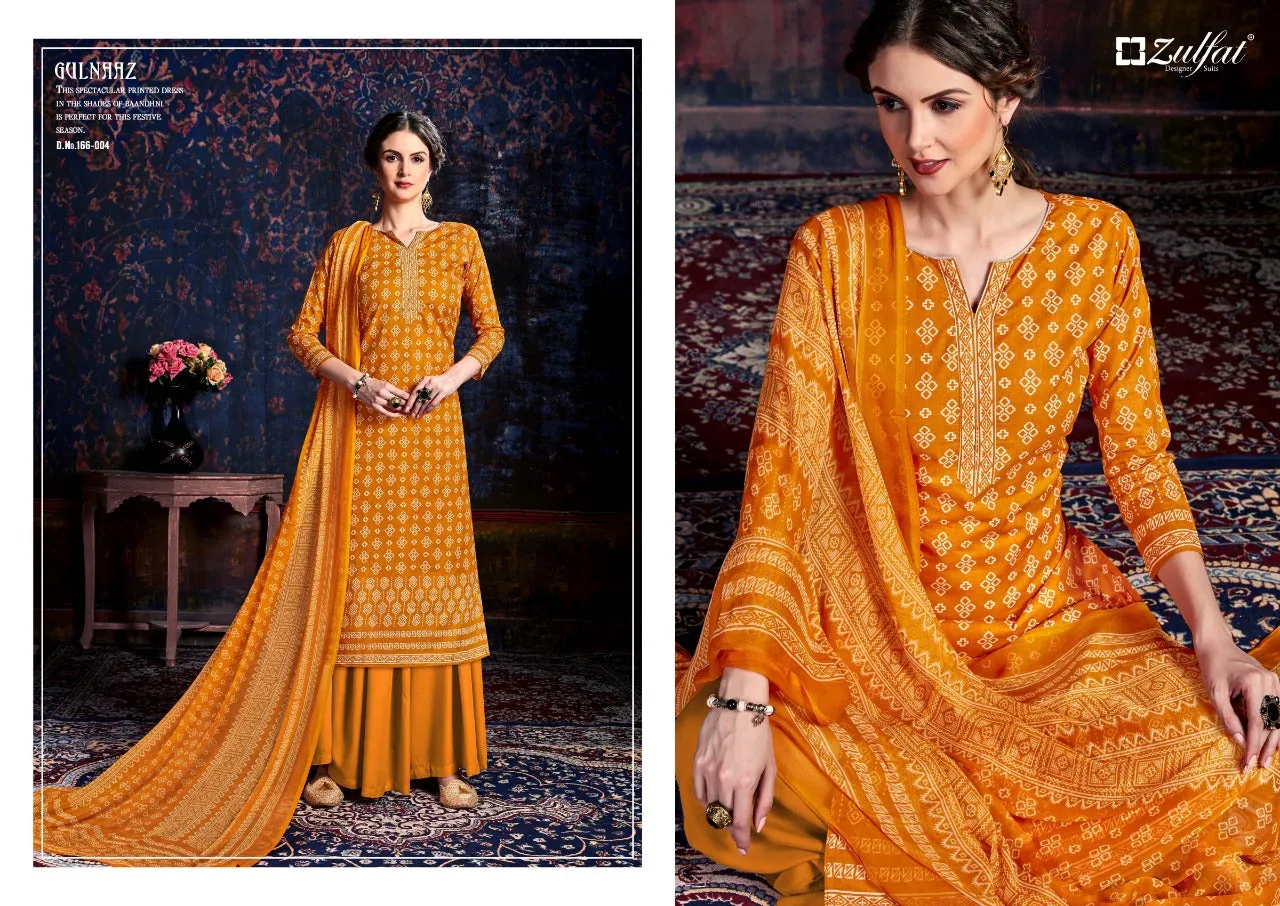 ZULFAT DESIGNER SUITS PRESENTS GULNAAZ SPRING SUMMER DRESS MATERIAL