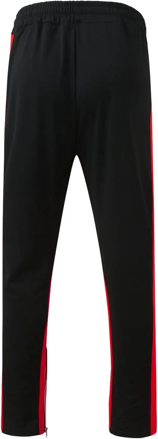 ZYXTIM Big and Tall Men Cargo Jogger Sweat Pants Slim-Fit Basic Active Casual Tapered Sweatpants with Pockets